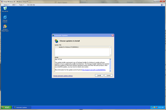 cannot install avast on windows xp